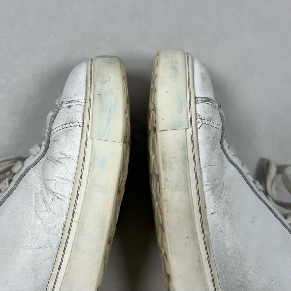Birkenstock Sneakers Bend Low Women’s Size 10 White Leather Comfortable Shoes - Picture 12 of 12